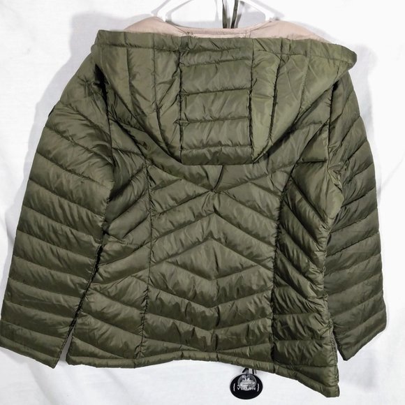 HFX Performance Puffer Jacket-Olive Green-Medium-New with Tags - Picture 3 of 3
